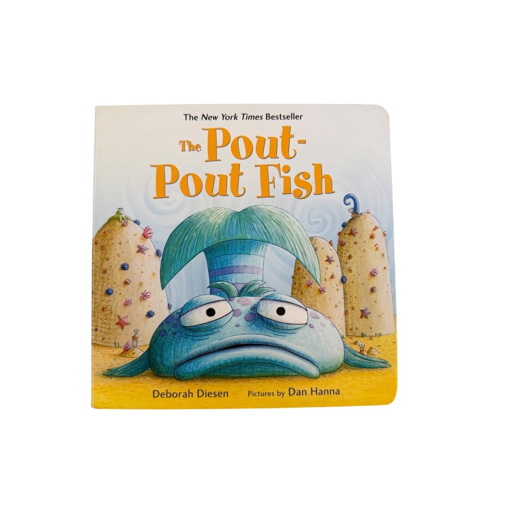 The Pout-Pout Fish Board Book Deborah Diesen Childrens Storybook Excellent